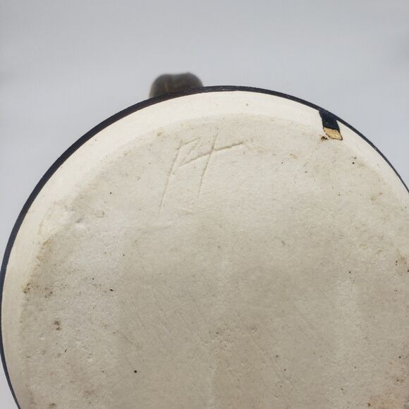 Vintage 1970s Fred Evangel Pottery Inc. New Mexico Pottery Ceramic Pitcher - Picture 8 of 12